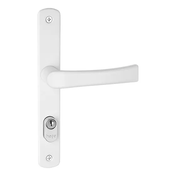 Fechadura Haga Berlin Perfil Estreito Branco 26302b