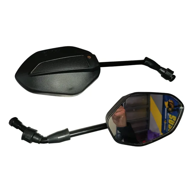 Espejo Retrovisor Hj Universal Tipo Enduro Rosca 10