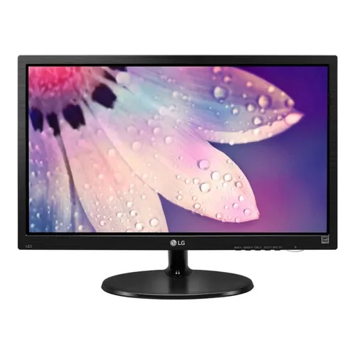 Monitor LED LG de 18.5" con Resolución HD+ (1366 x 768), Tiempo de Respuesta de 5ms y Tecnologías para el Cuidado Visual