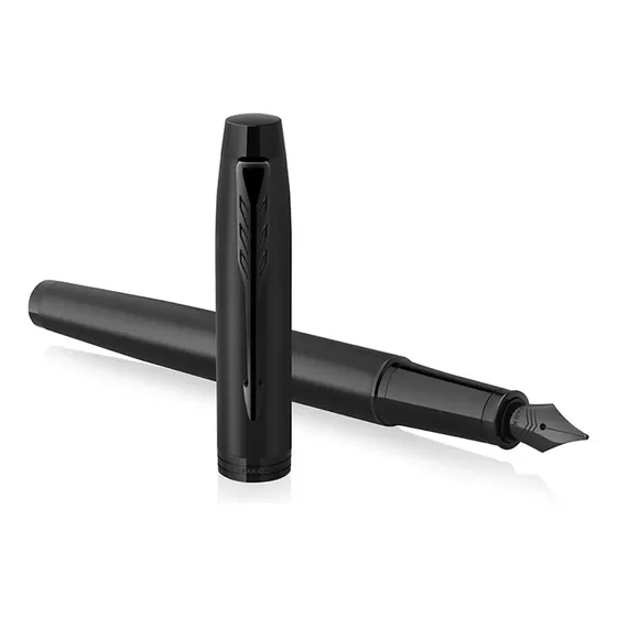 Parker Im Achromatic Lapicera Pluma Fuente Cuerpo Metalico