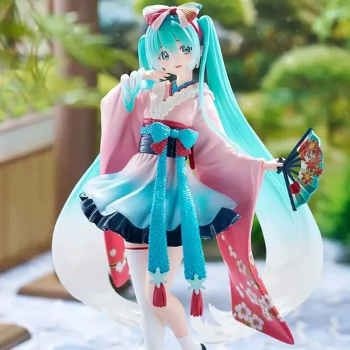 ミクラ　ソーダポップ & Figura H Hatsune Miku Com Vestido Cream Soda | Parcelamento sem