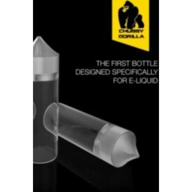Botellas Pet Chubby Gorilla 60ml Unicornio E Liquid X 6 Unds