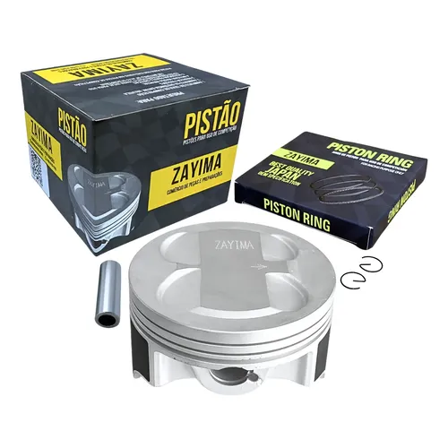 Pistão 81mm Cb300 Pino 18 Zayima | Parcelamento sem juros