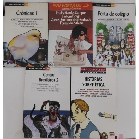 Coleção Para Gostar De Ler - 5 Volumes