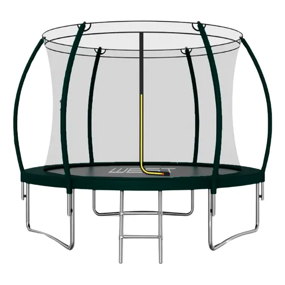 Cama Elástica Trampolín Chicos Puerta Red Escalera 1,83mts