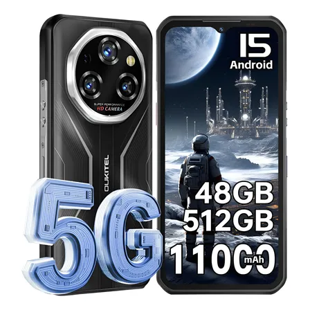 Oukitel Wp55 Pro 48gb Ram 512 Gb Rom 11000mah 5g Dual Sim - Negro