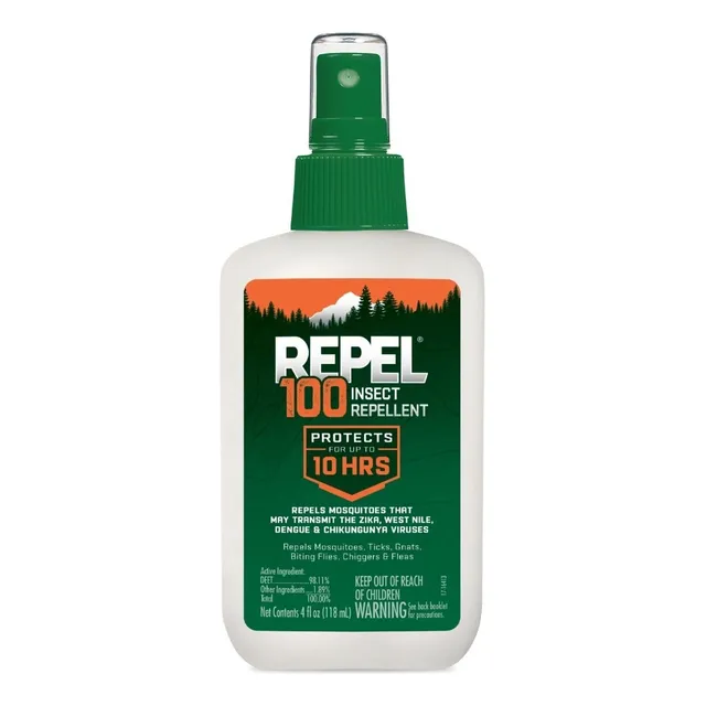 Repelente Repel 100 Para Mosquitos Insectos 118ml Americano!