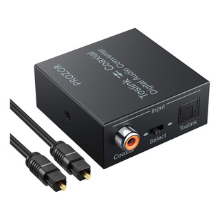 Prozor Convertidor Óptico Coaxial Bidireccional De 192 K, To Prozor Convertidor Óptico Coaxial Bidireccional De 192 K, To