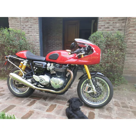 Triumph Thruxton 1200 R, Rojo, Carenado/cúpula, Accesorios