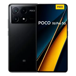 Xiaomi Pocophone Poco X6 Pro 5g Dual Sim 512 Gb Preto 12 Gb Ram Xiaomi Pocophone Poco X6 Pro 5g Dual Sim 512 Gb Preto 12 Gb Ram