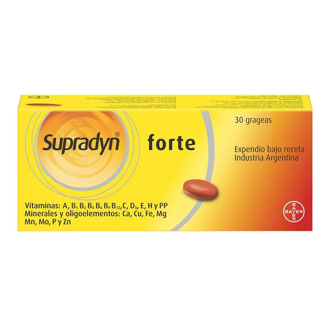 Supradyn Forte 30 Grageas