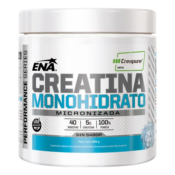 Creatina Creapure Monohidrato Ena Sport En Pote 200grs