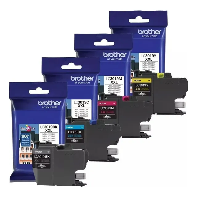 Pack 4 Tintas Originales Brother Lc3019