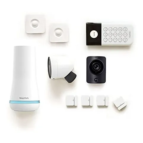 Simplisafe 10 Piezas Sistema De Seguridad De Casa Dvhfk