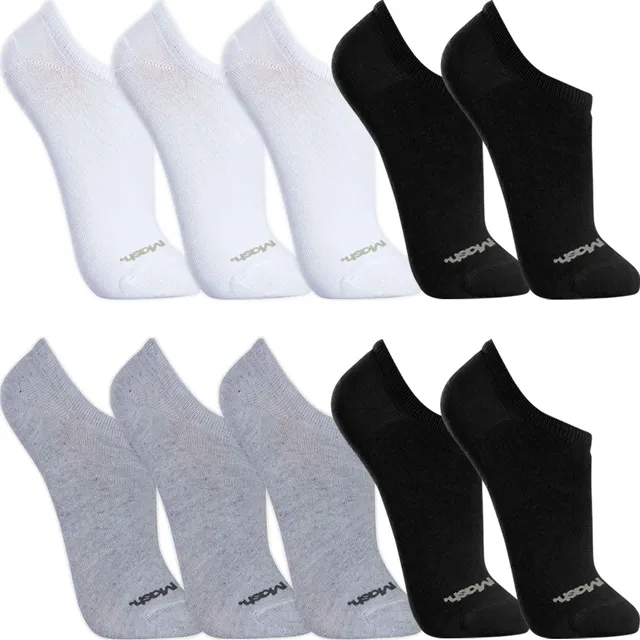 Kit 10 Pares Meias Mash Invisível Sapatilha Algodão Original