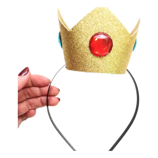 Corona Princesa Peach Diadema