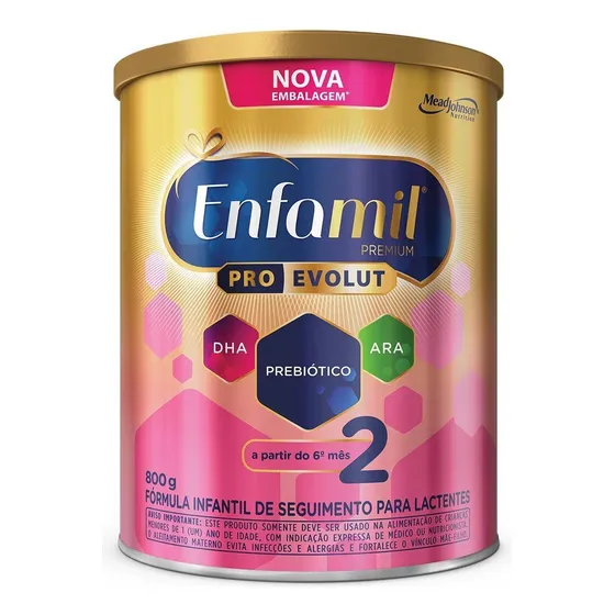 Fórmula Infantil Enfamil Etapa 6-12 Meses Lata 800g