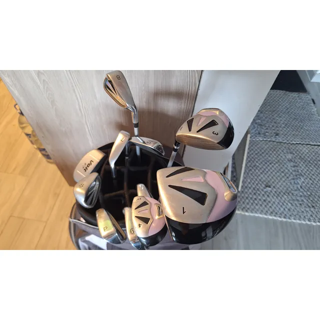 Palos Golf Grafito Pro Completo Putter Maleta Usados Volt 7