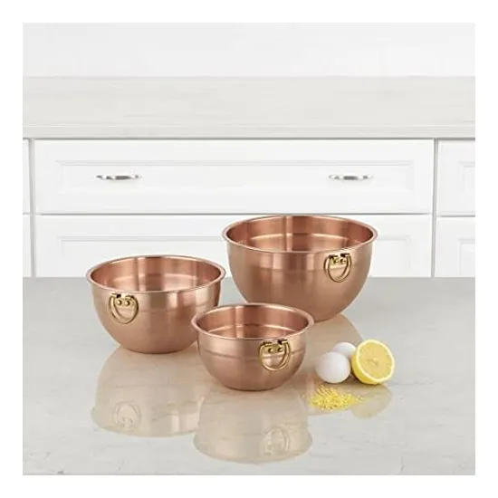 Cuisinart Juego 3 Cuenco Cobre Para Mezclar
