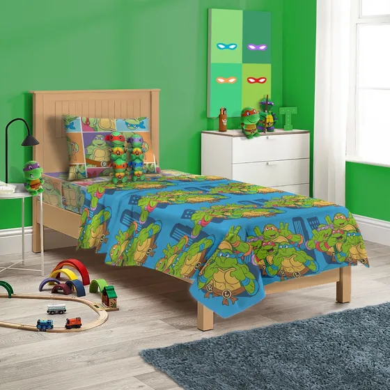 Jogo De Cama 2 Peças Solteiro Bm Tex Personagens