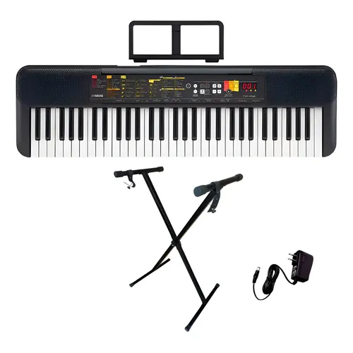 Teclado musical Yamaha PSR Series PSR-E263 61 teclas preto