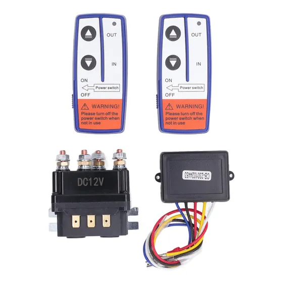 12v 250a Winch Relay Kit With Remote Control Relay