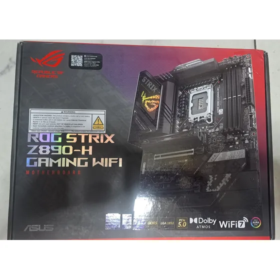 Asus Rog Strix Z890-h Wifi 7 Lga1851  Nueva