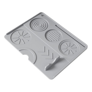 Alfombra De Manipulador De Espresso, Accesorio De Gris Alfombra De Manipulador De Espresso, Accesorio De Gris