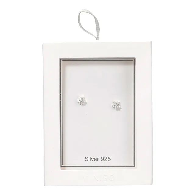 Areted Plata 925 Estrella 1par