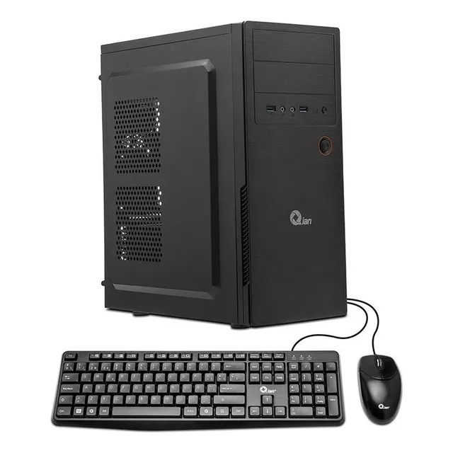 Computadora Pc Qian , Intel Core i3-10100 3.60GHz, 16GB, 1TB + 240GB SSD Teclado/Mouse, QPA-OPC-03B