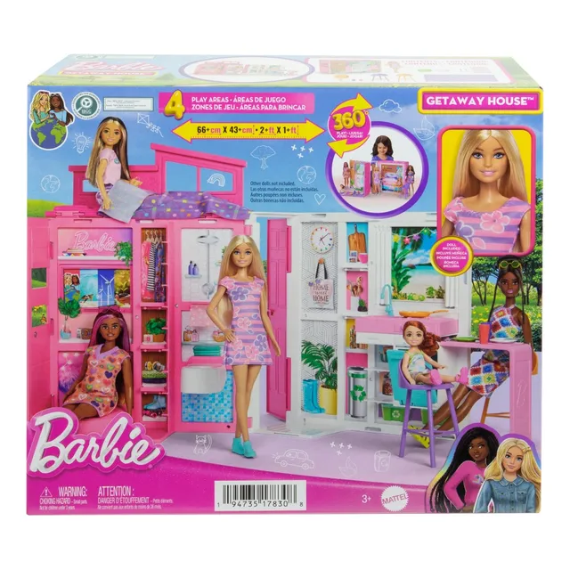 Barbie Casa De Muñecas Glam Con Muñeca Color Multicolor