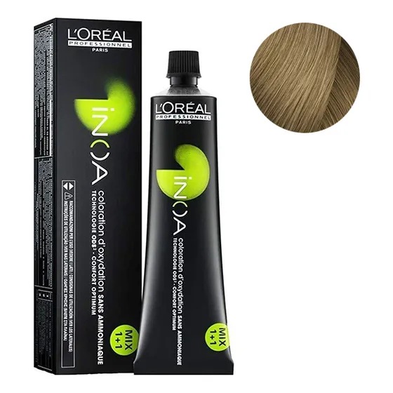 Tinta Loreal Profesional Inoa N° 8.31 Sin Amoniaco 60g