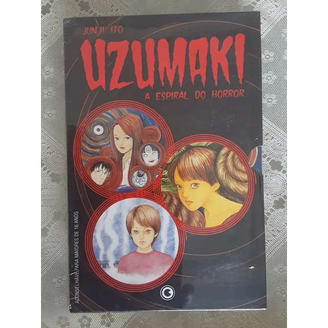 Box Uzumaki Coleção  Completa  Conrad 2006 Mangá  Novo