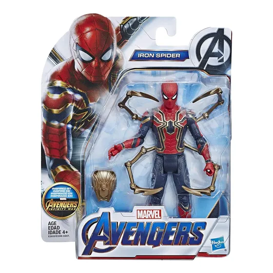 Figura Spider-man Iron Spider Avengers Marvel