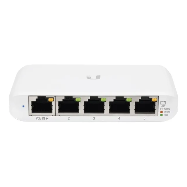 Switch Unifi Administrable 5 Puertos 10/100/1000 Mbps Poe