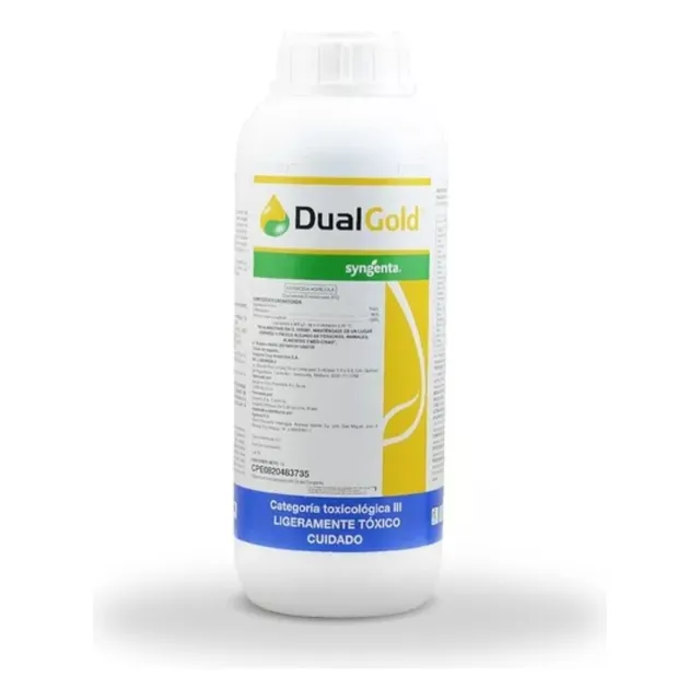 Dual Gold Herbicida De Uso Agricola X 1 Litro Syngenta