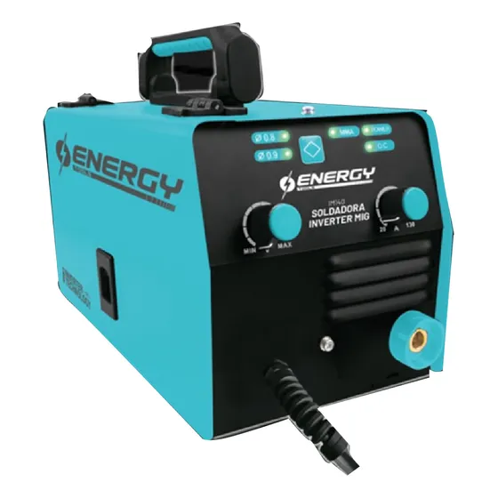 Soldadora Energy Gasless 160a + Torcha Y Pinza