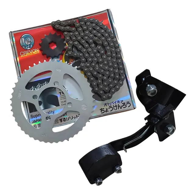Kit  Arrastre Yamaha Dtk 125/175 + Tensor De Cadena Cuadrada