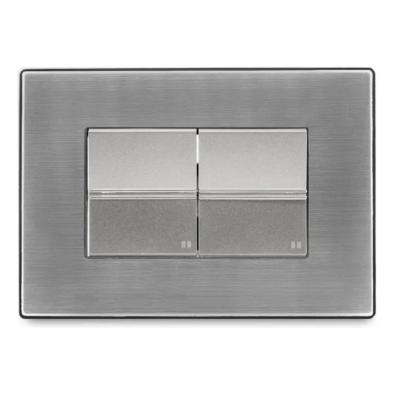 Interruptor Doble Plata I514 Igoto Plus