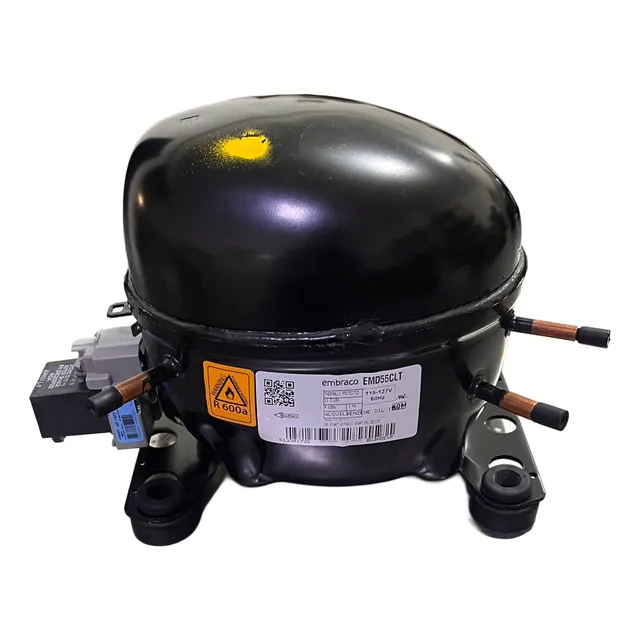 Compresor Embraco Emd55clt 1/6+ R-600a Con Accesorios