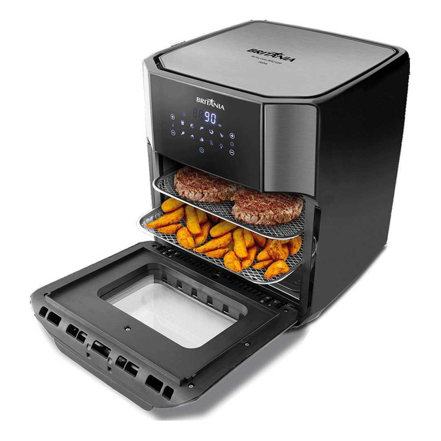 Fritadeira E Forno Britânia Air Fry Oven Bfr2100p Preto 127v Fritadeira E Forno Britânia Air Fry Oven Bfr2100p Preto 127v