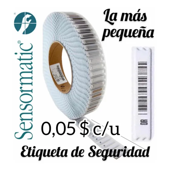 108 Etiquetas Adhesivas Seguridad Contra Hurto Sensormatic