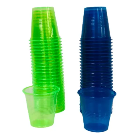 Vaso Desechable Primo Shot 2 Oz Neon 50 Piezas 