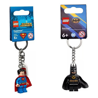Lego Dc Duo Llaveros Superman + Batman - 2pz Lego Dc Duo Llaveros Superman + Batman - 2pz