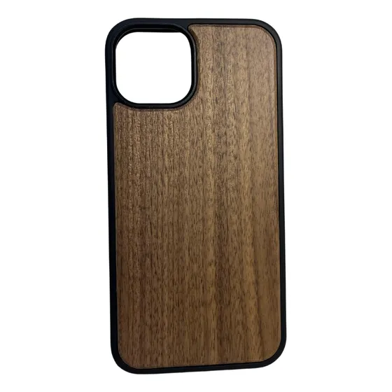 Case Estuche De Madera Para iPhone 14 Plus Funda Freecell