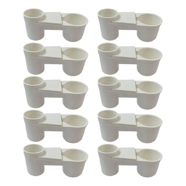 Botella De Agua Comedero Bebedero Taza Blanco