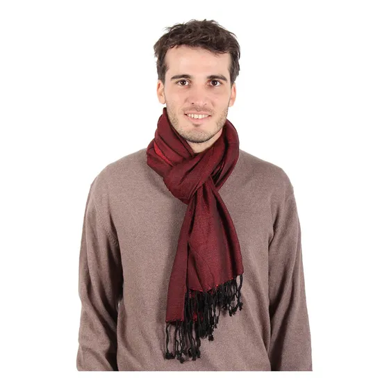 Chalina Bufanda Pashmina Cuello Hombre 65 X 200 Cm #12820