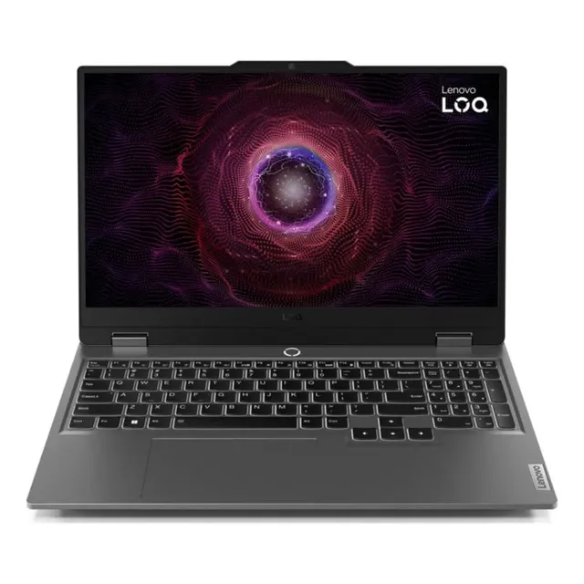 Notebook Gamer Lenovo LOQ 15ARP9 Ryzen 5 24GB RAM / 512GB SSD NVIDIA RTX 3050 Color Gris 15.6