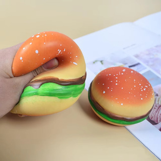 Toast Sliced Bread Stress Toy Simulated Hamburger Biscuit Toast Sliced Bread Stress Toy Simulated Hamburger Biscuit