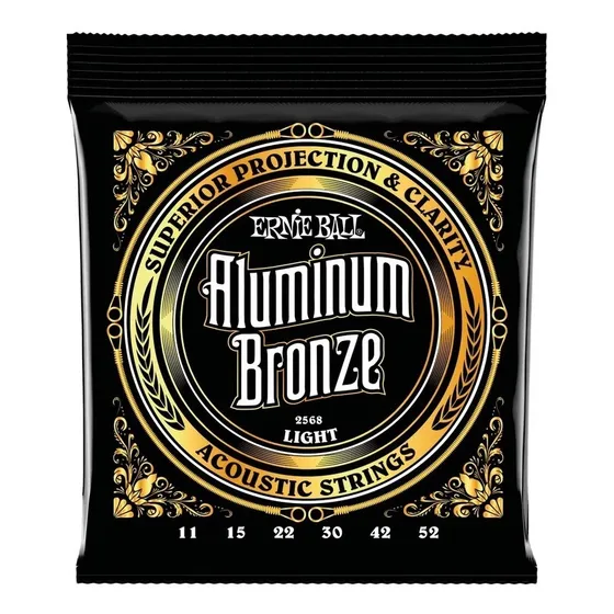 Corda .011 Para Violão Aço Aluminum Bronze Ernie Ball